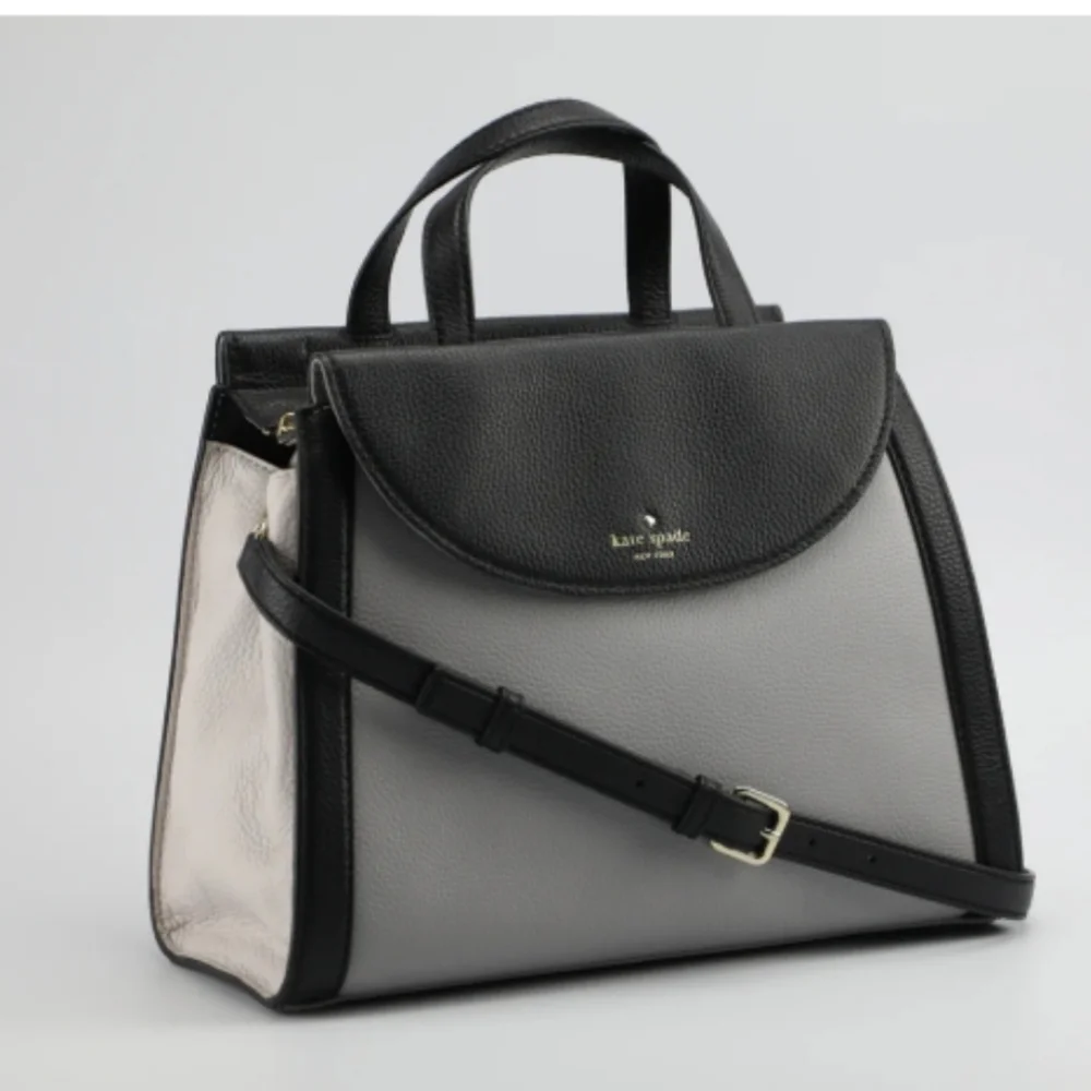 Kate Spade Cobble Hill Adrien Pebbled Leather Satchel Bag EUC